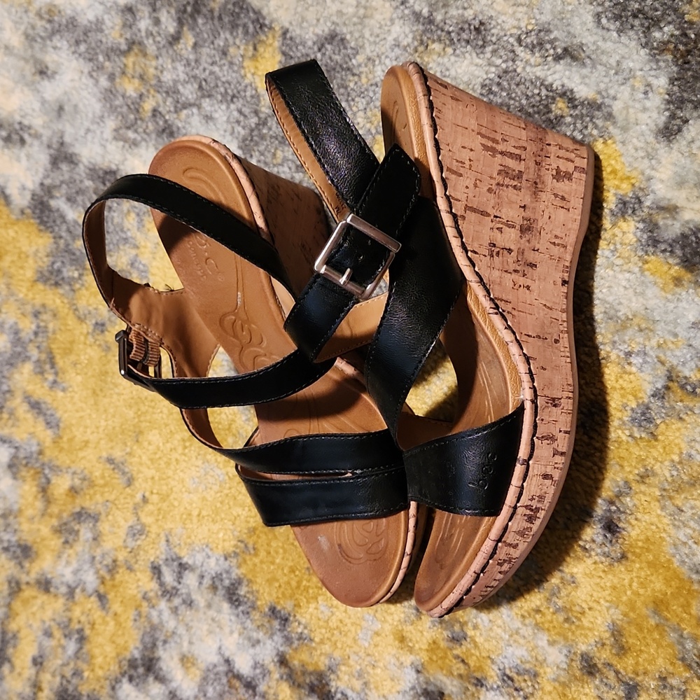 Boc sandals.